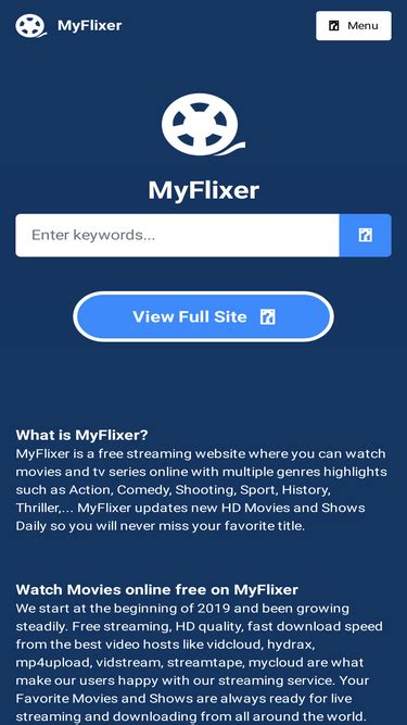 site like myflixer|myflixer official site.